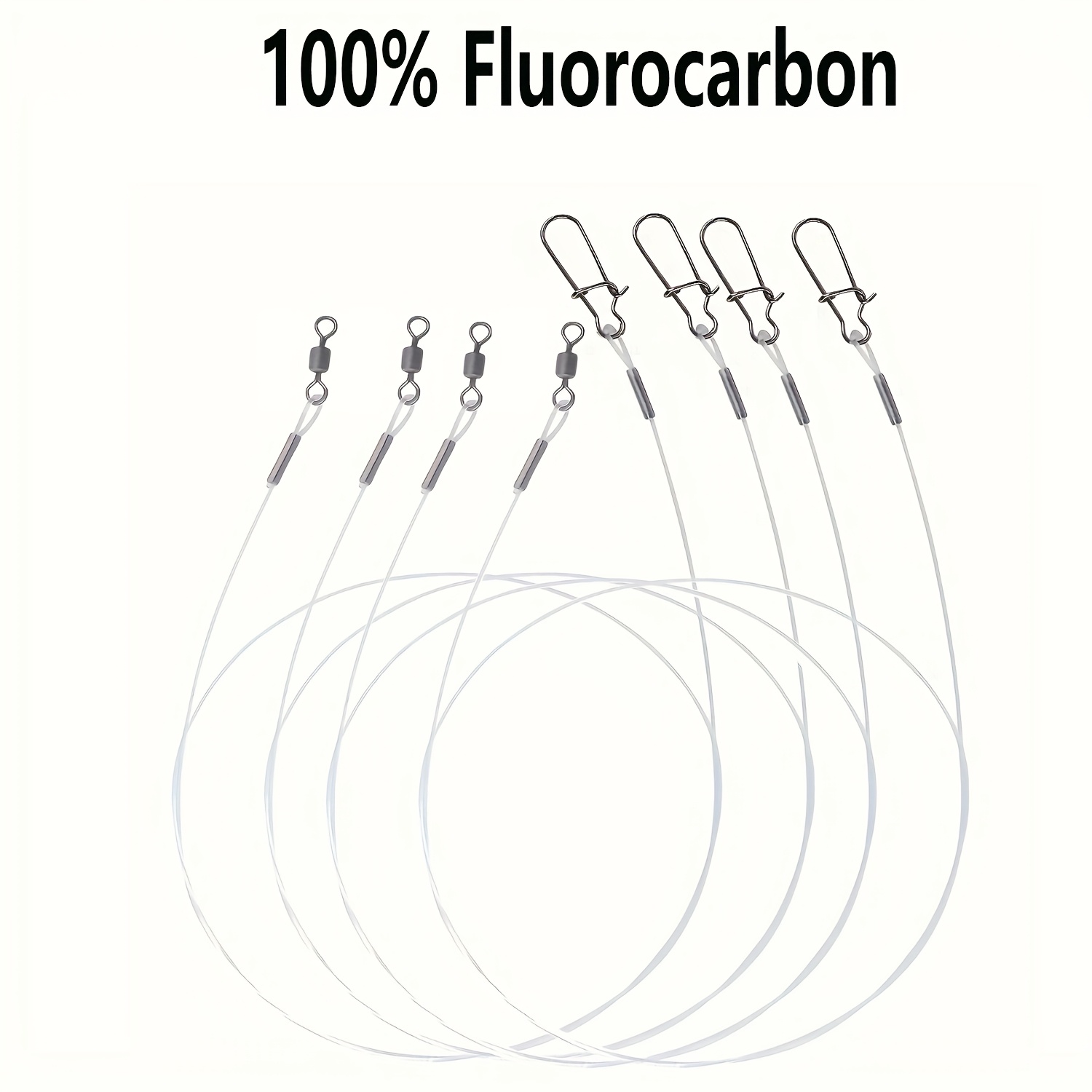 Copolymer Line - 12 szt. Żyłka wędkarska 100% fluorocarbonowa