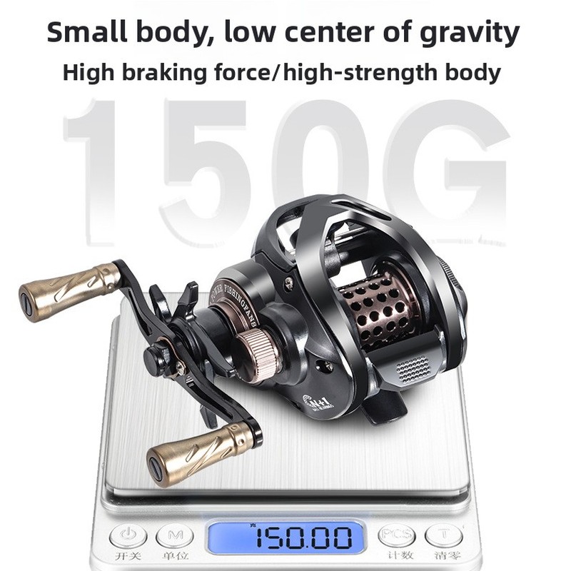 Kołowrotek z metalową szpulą,  – Ice Fishing Line recenzja i cena
