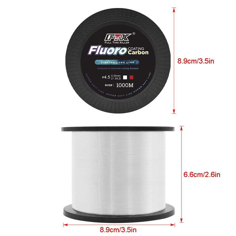 FTK 1000M Nylonowa żyłka wędka – Copolymer Line recenzja i cena